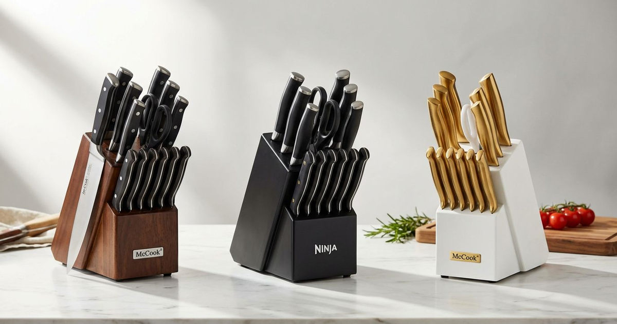 The Best 10 Upgrade Your Kitchen & Cooking Prep with A New Knife Set - Header Image