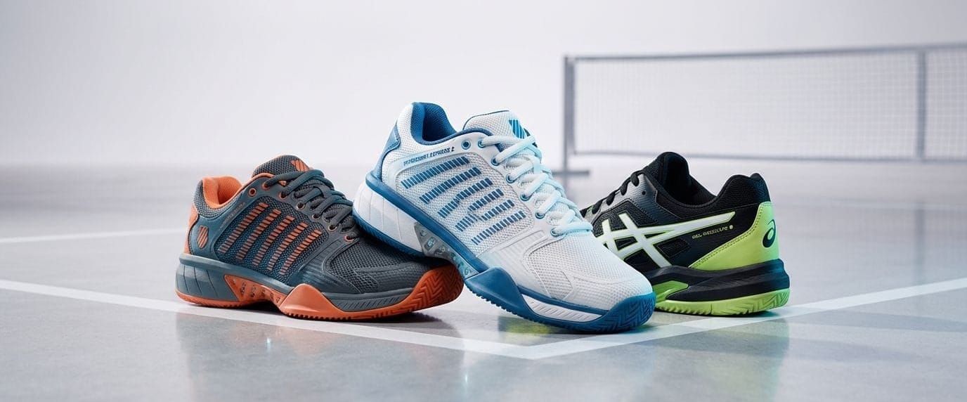 Athletic shoes for Pickleball from major brands